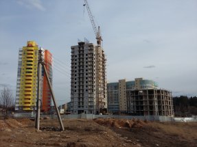 Ход строительства ЖК Престиж Сити, 17 этажей, корпус Б на 15 апреля 2015