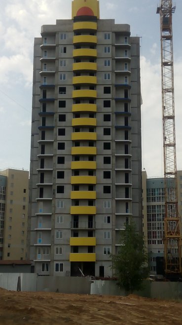 Ход строительства ЖК Престиж Сити, 17 этажей, корпус Б на 29 мая 2015