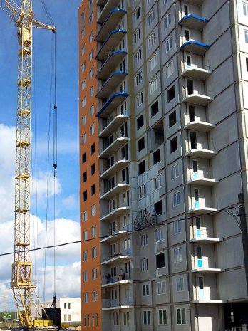 Ход строительства ЖК Престиж Сити, 17 этажей, корпус Б на 31 августа 2015