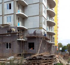 Ход строительства ЖК Престиж Сити, 17 этажей, корпус Б на 9 сентября 2015