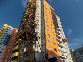 Ход строительства ЖК Престиж Сити, 17 этажей, корпус Б на 16 сентября 2015