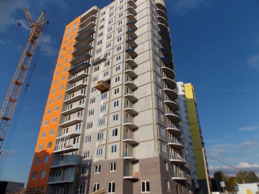 Ход строительства ЖК Престиж Сити, 17 этажей, корпус Б на 16 сентября 2015