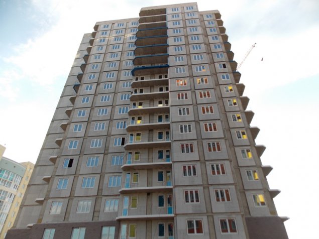 Ход строительства ЖК Престиж Сити, 17 этажей, корпус Б на 16 сентября 2015