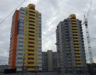 Ход строительства ЖК Престиж Сити, 17 этажей, корпус Б на 5 октября 2015