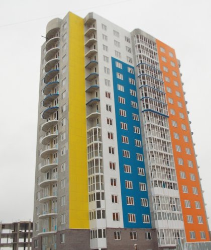 Ход строительства ЖК Престиж Сити, 17 этажей, корпус Б на 24 ноября 2015