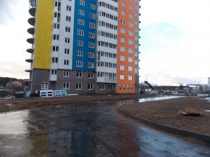 Ход строительства ЖК Престиж Сити, 17 этажей, корпус Б на 7 декабря 2015