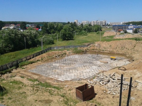 Ход строительства ЖК Престиж Сити, 17 этажей, корпус В на 1 июля 2013