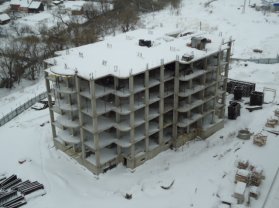 Ход строительства ЖК Престиж Сити, 17 этажей, корпус В на 28 января 2015