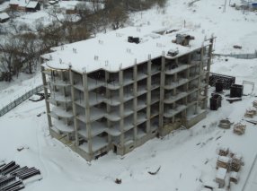 Ход строительства ЖК Престиж Сити, 17 этажей, корпус В на 28 января 2015