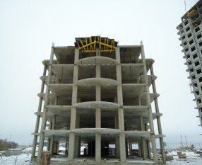 Ход строительства ЖК Престиж Сити, 17 этажей, корпус В на 28 января 2015