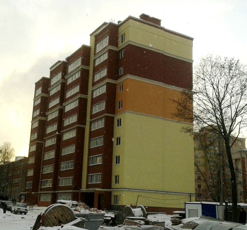 Ход строительства ЖК Педагогический (1 очередь) на 29 ноября 2016