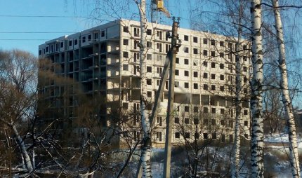 Ход строительства ЖК Благовещенский, корпус А на 30 декабря 2014