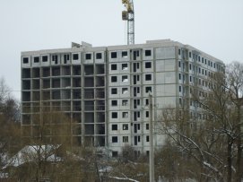 Ход строительства ЖК Благовещенский, корпус А на 29 января 2015