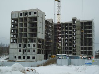 Ход строительства ЖК Благовещенский, корпус А на 29 января 2015