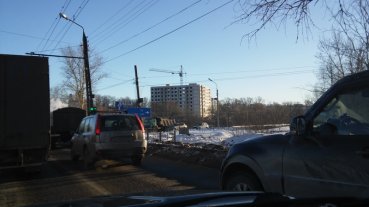 Ход строительства ЖК Благовещенский, корпус А на 19 февраля 2015