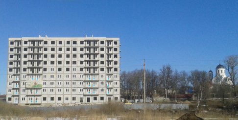 Ход строительства ЖК Благовещенский, корпус А на 18 марта 2015