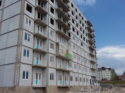 Ход строительства ЖК Благовещенский, корпус А на 14 марта 2017