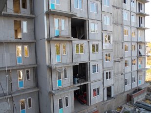 Ход строительства ЖК Благовещенский, корпус А на 16 сентября 2015