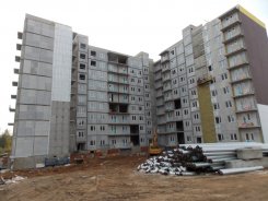 Ход строительства ЖК Благовещенский, корпус А на 5 октября 2015