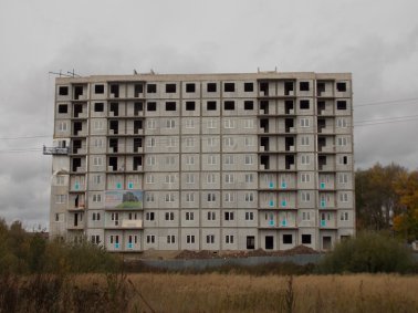 Ход строительства ЖК Благовещенский, корпус А на 5 октября 2015