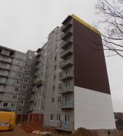 Ход строительства ЖК Благовещенский, корпус А на 10 ноября 2015