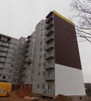Ход строительства ЖК Благовещенский, корпус А на 10 ноября 2015
