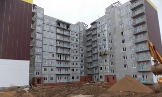Ход строительства ЖК Благовещенский, корпус А на 10 ноября 2015