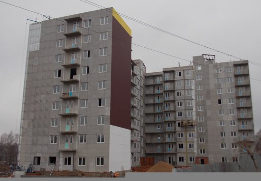 Ход строительства ЖК Благовещенский, корпус А на 10 ноября 2015