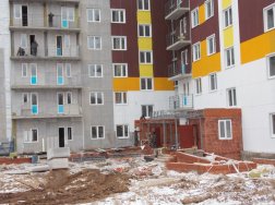 Ход строительства ЖК Благовещенский, корпус А на 28 декабря 2015