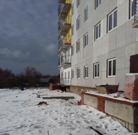 Ход строительства ЖК Благовещенский, корпус А на 29 февраля 2016