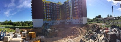 Ход строительства ЖК Благовещенский, корпус А на 1 июля 2016