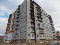 Ход строительства ЖК Благовещенский, корпус А на 20 октября 2015