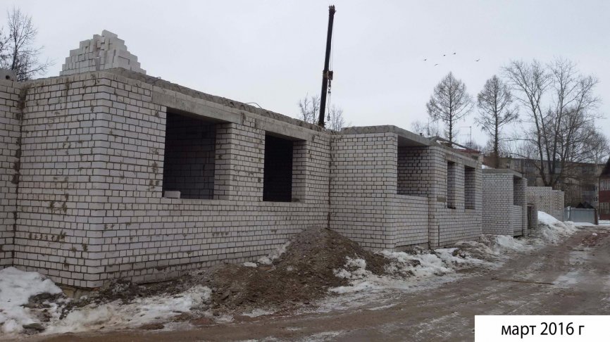 Ход строительства Дом на ул. Владимирская (Кохма) на 11 марта 2016