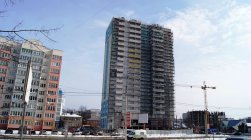 Ход строительства ЖК Центральный (ул. Зеленая) на 9 марта 2017