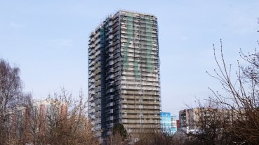 Ход строительства ЖК Центральный (ул. Зеленая) на 9 марта 2017