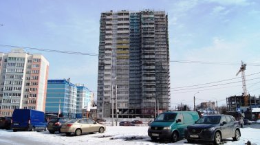 Ход строительства ЖК Центральный (ул. Зеленая) на 9 марта 2017