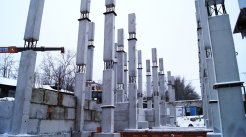 Ход строительства ЖК на ул. Б. Хмельницкого на 11 января 2017