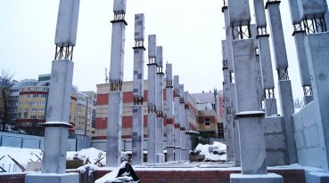 Ход строительства ЖК на ул. Б. Хмельницкого на 11 января 2017