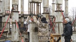 Ход строительства ЖК на ул. Б. Хмельницкого на 3 марта 2017