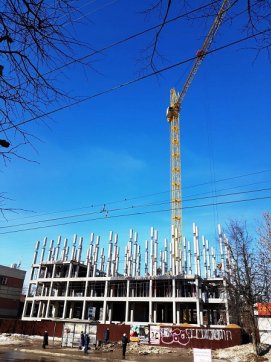 Ход строительства ЖК на ул. Б. Хмельницкого на 14 марта 2017