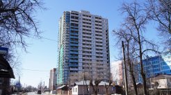 Ход строительства ЖК Центральный (ул. Зеленая) на 4 апреля 2017