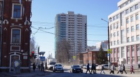 Ход строительства ЖК Центральный (ул. Зеленая) на 4 апреля 2017