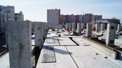 Ход строительства ЖК на ул. Б. Хмельницкого на 22 марта 2017