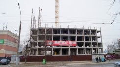 Ход строительства ЖК на ул. Б. Хмельницкого на 24 марта 2017