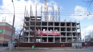 Ход строительства ЖК на ул. Б. Хмельницкого на 29 марта 2017