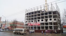 Ход строительства ЖК на ул. Б. Хмельницкого на 7 апреля 2017