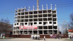 Ход строительства ЖК на ул. Б. Хмельницкого на 11 апреля 2017