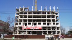 Ход строительства ЖК на ул. Б. Хмельницкого на 11 апреля 2017