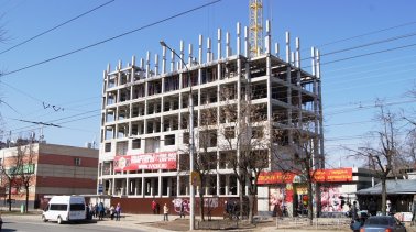 Ход строительства ЖК на ул. Б. Хмельницкого на 11 апреля 2017