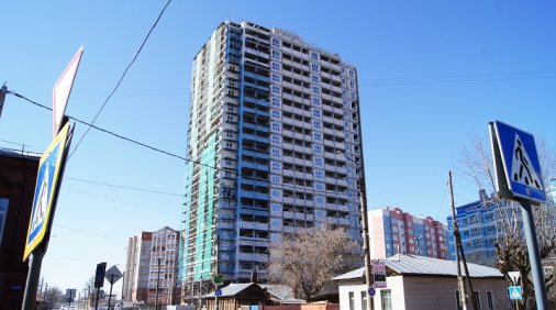 Ход строительства ЖК Центральный (ул. Зеленая) на 4 апреля 2017